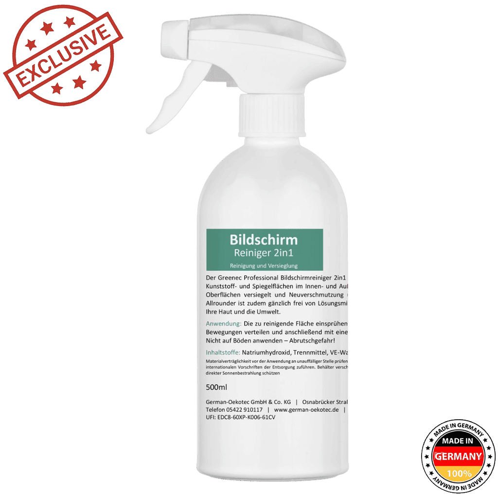 Bildschirm-Reiniger 2in1 Reinigung Versigelung mit Lotus-Effekt 500 ml