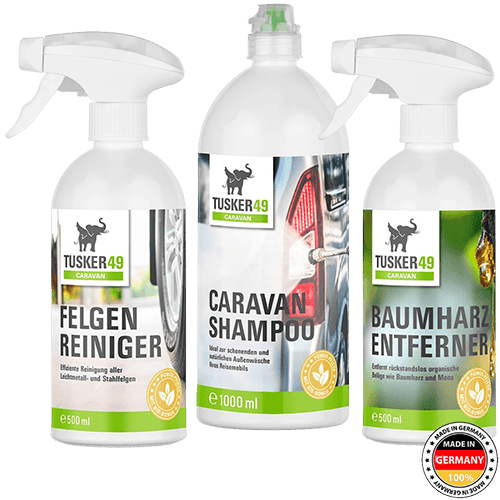 Tusker49 Caravan Außenbereich Reinigungsset