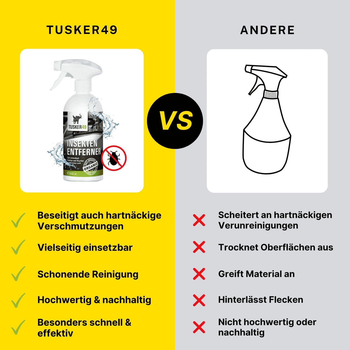 Tusker49 Insektenentferner 500 ml