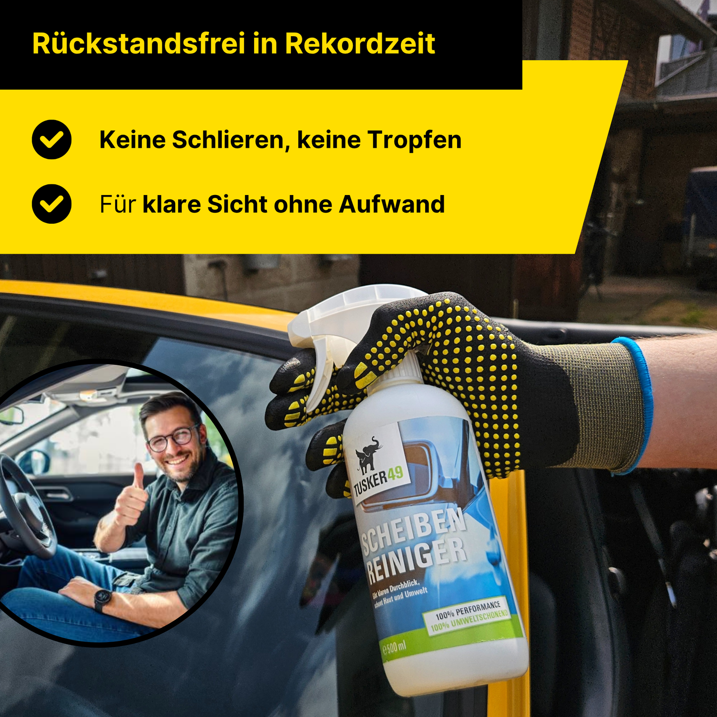 Auto Scheibenreiniger Tusker49