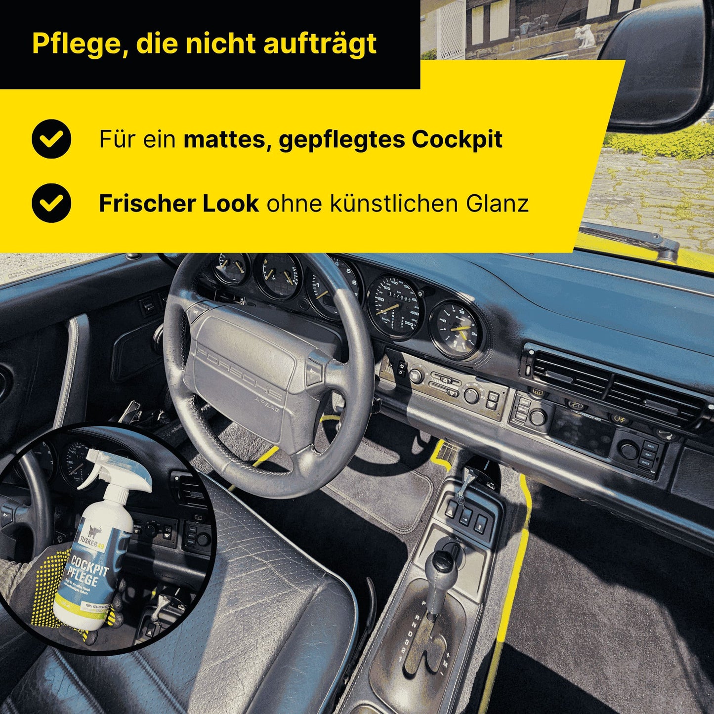 Tusker49 Cockpitpflege